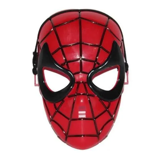 Spider-Man Plastik Maske